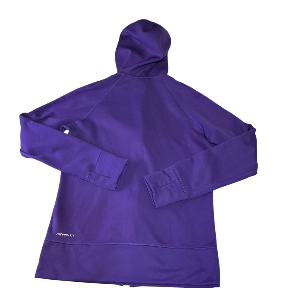 Nike Purple Thermal Fit Hoodie with Thumb Holes –‎ Size Medium